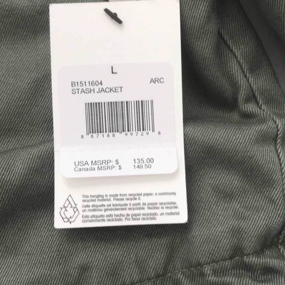 Volcom Stash Utility Jacket Large - Picture 3 of 6